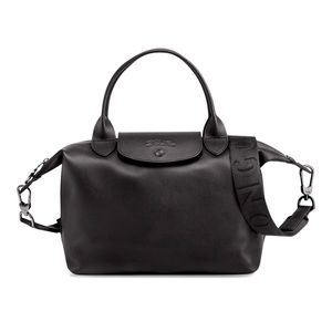 Longchamp Le Pliage Cuir Small Leather Shoulder Bag